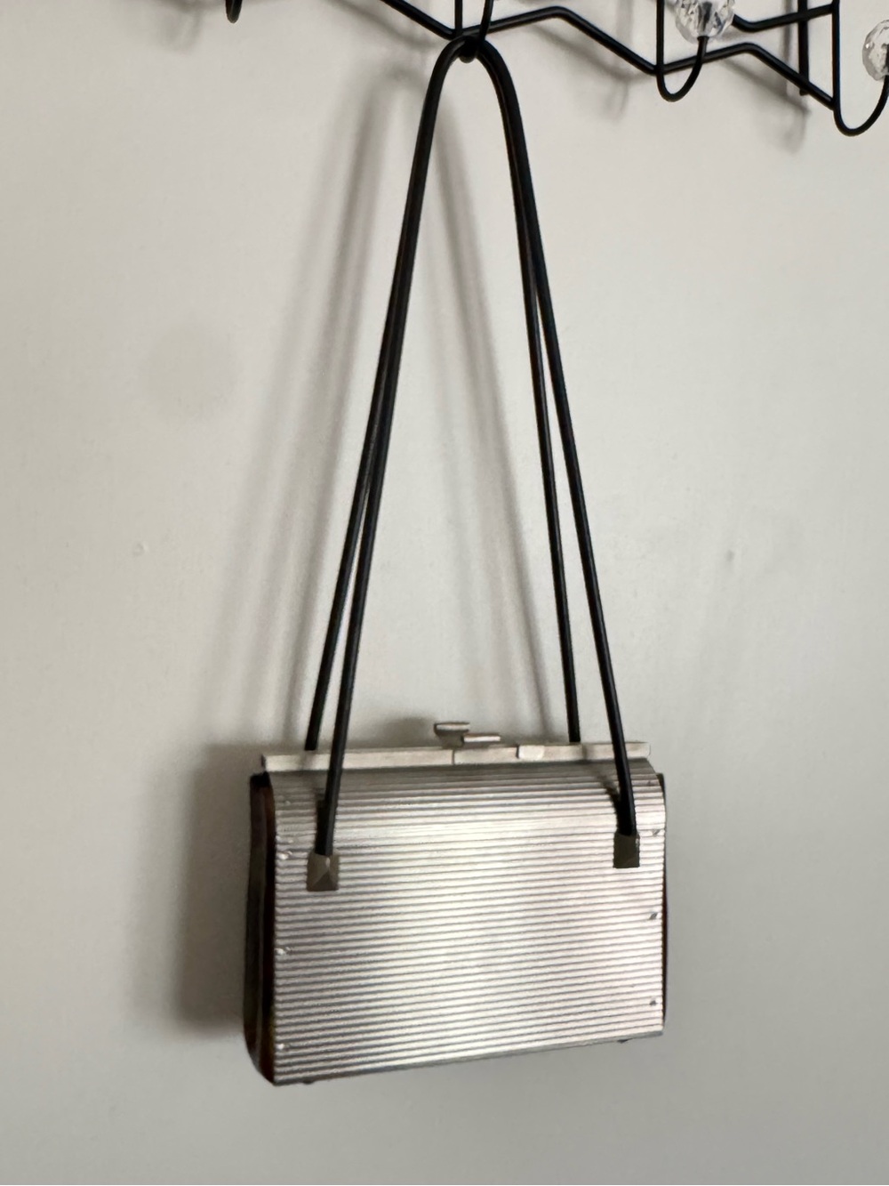Vintage Aluminum Metal Shoulderbag
